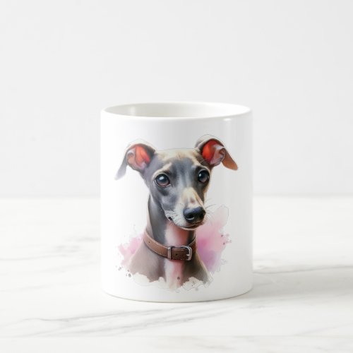 Italian Greyhound Watercolor Coffee Mug