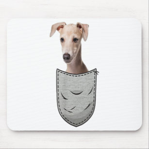 Italian Greyhound Whippet Chest Pocket For Dog Own Mouse Pad