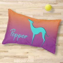 Italian Greyhound Whippet silhouette Dog name