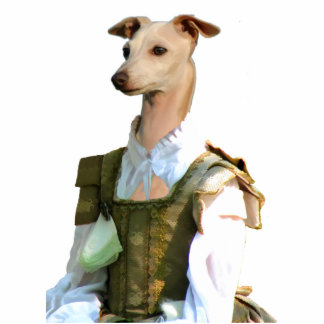 Italian Greyhound Young Countess Photo Sculpture