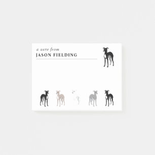 Italian Greyhounds Cute Dogs Post-it Notes