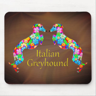 Italian Greyhounds Mouse Pad