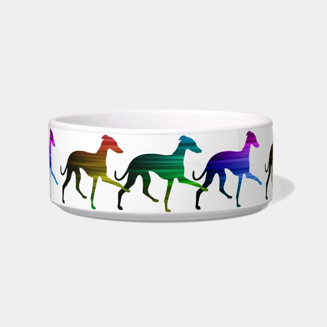 Italian Greyhounds Pet Bowl (Front)