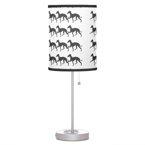 Italian Greyhounds Table Lamp