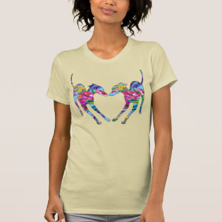 Italian Greyhounds Tropical T-Shirt