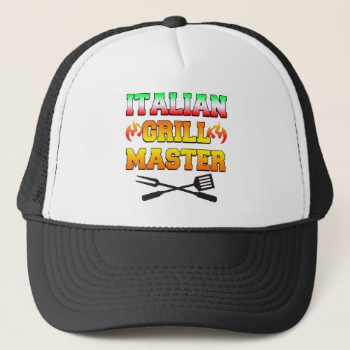 Italian Grill Master Trucker Hat