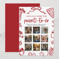 Italian Hand Drawn How Old Were The Parents Game