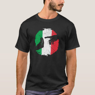 Italian Hand Gesture Michelangelo Italy Hand Gestu T-Shirt