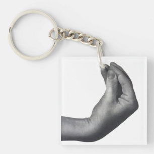 Italian Hand Keychain