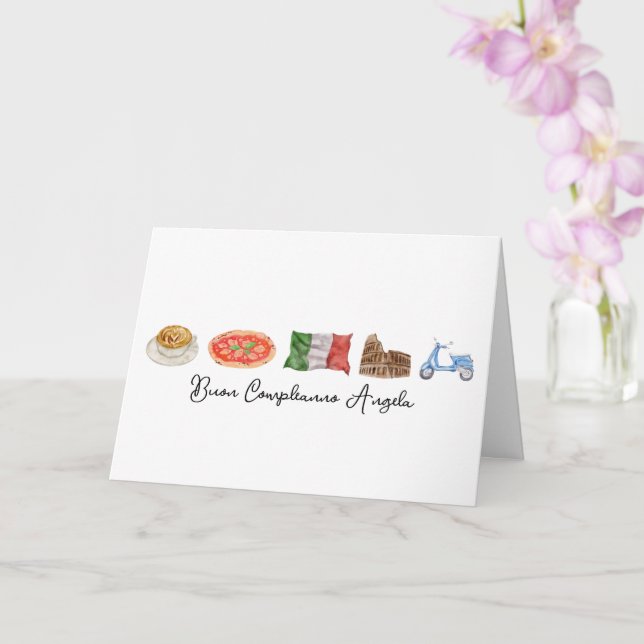 Biglietto Di Auguri 1 Anno Fai Da Te - Fatto A Mano In UK Con Brillantini, 16x16 Cm, Bianco Cotone