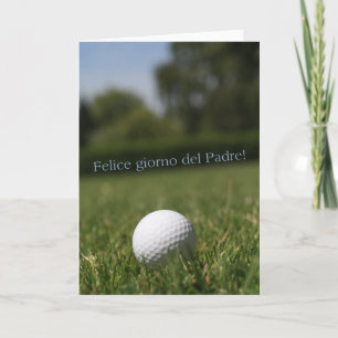 Italian Happy Father's day Card