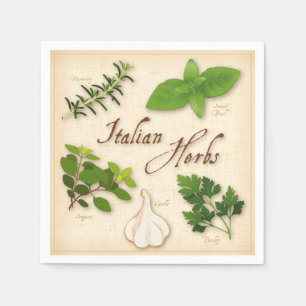 Italian Herbs Napkins
