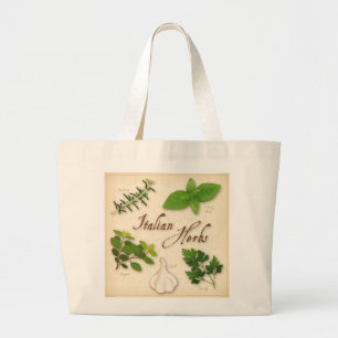 Italian Herbs Tote Bag