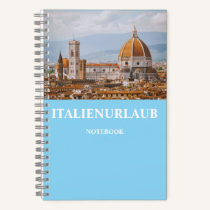 Italian holiday Florence Notebook