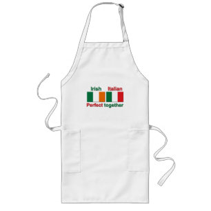 Italian Irish - Perfect Together! Long Apron