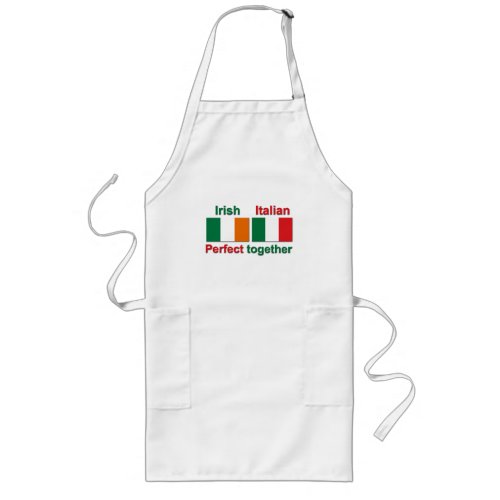 Italian Irish _ Perfect Together Long Apron