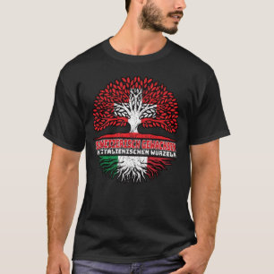 Italian Italian Swiss Switzerland Tree Wur T-Shirt