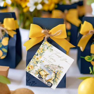 Italian Italy Positano Amalfi Vespa Bridal Shower Favor Tags