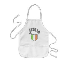 Italian Kids Cooking Apron
