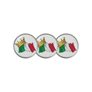 Italian King/Queen Golf Ball Marker