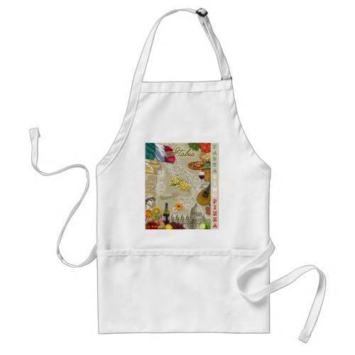 Italian Kitchen Adult Apron