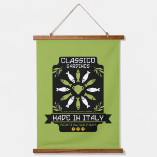 Italian Kitchen Hanging Tapestry