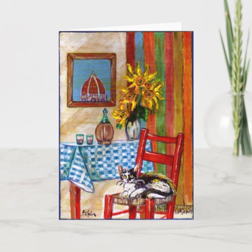 ITALIAN KITCHEN IN FLORENCE CARD