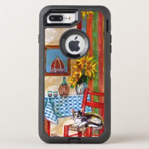 ITALIAN KITCHEN IN FLORENCE I love Tuscany  OtterBox Defender iPhone 8 Plus/7 Plus Case
