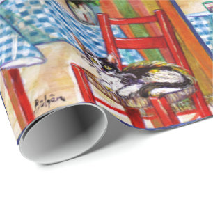 ITALIAN KITCHEN IN FLORENCE I love Tuscany Wrapping Paper