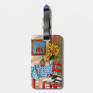 ITALIAN KITCHEN IN FLORENCE LUGGAGE TAG