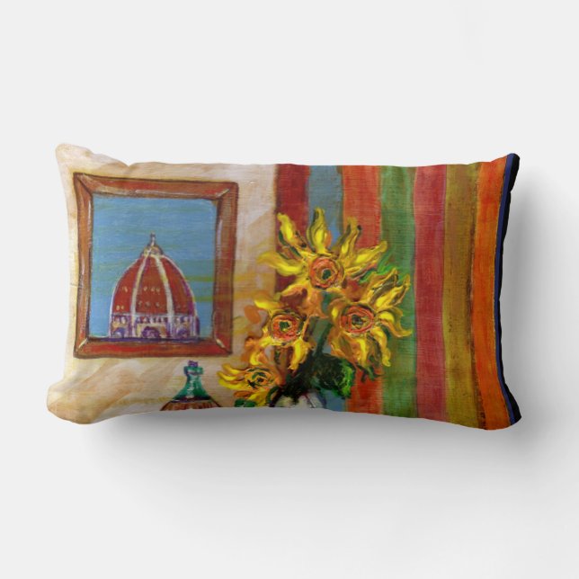ITALIAN KITCHEN IN FLORENCE LUMBAR PILLOW (Front)
