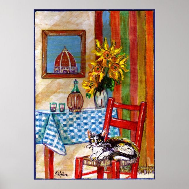 ITALIAN KITCHEN IN FLORENCE POSTER (Front)