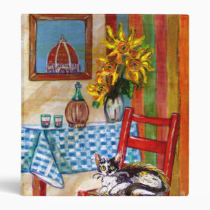 ITALIAN KITCHEN IN FLORENCE ,Recipe 3 Ring Binder