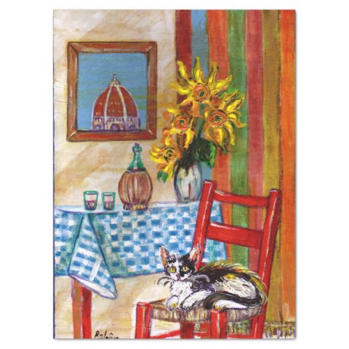 ITALIAN KITCHEN IN FLORENCE TISSUE PAPER