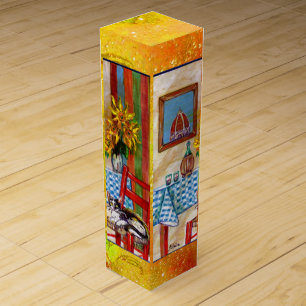 ITALIAN KITCHEN IN FLORENCE WINE GIFT BOX