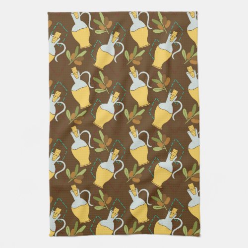 Italian Kitchen Olive Oil Kitchen Towel