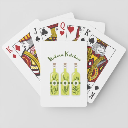 Italian Kitchen Poker Cards