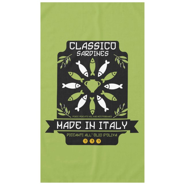 Italian Kitchen Tablecloth (Front)