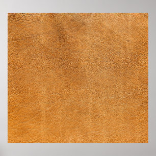 Italian Lambskin Leather: Vintage Texture Poster