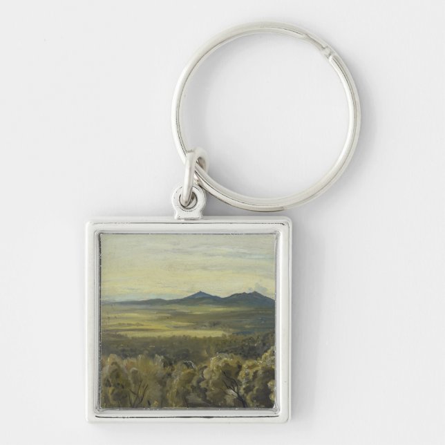 Italian Landscape, 1833 Keychain (Front)