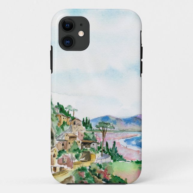 Italian Landscape iPhone Case (Back)