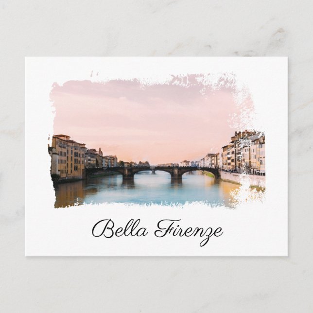 ** Italian Language Firenze Italia AP12 Florence Postcard (Front)