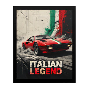 Italian Legend Italian Classic Car   Acrylic Print