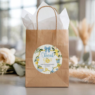 Italian Lemon Birthday Party Favor Tags