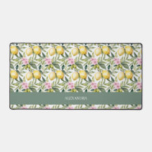 Italian Lemon Blossom Mediterranean Watercolor