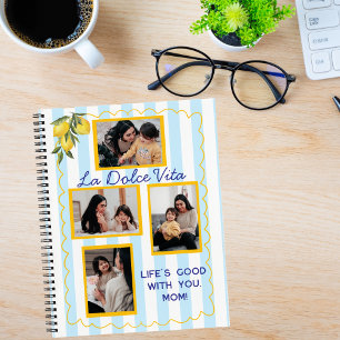 Italian Lemons La Dolce Vita 4 Photo For Mom Notebook
