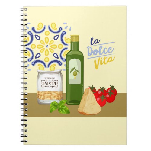 Italian Life Market Notebook