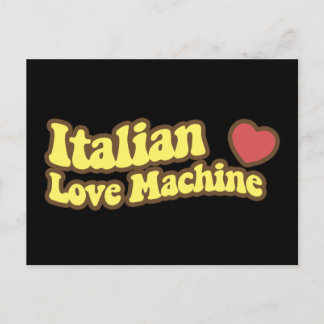 Italian Love Machine Postcard