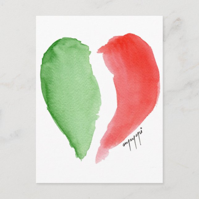 Italian love postcard (Front)