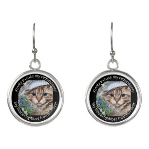 Italian Luxury Cats: Capri Earrings